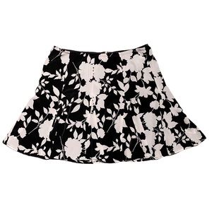 Banana Republic floral skater skirt